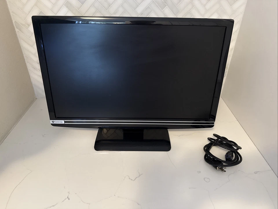 Gateway FHX2300 Black 23 In Widescreen Full HD LCD Monitor Fully Tested - Image 1 of 4