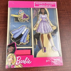 Barbie Magnetic Madera Dress-up 25 Piezas Set Edades 3 + Nuevo En Caja - Imagen 1 de 4