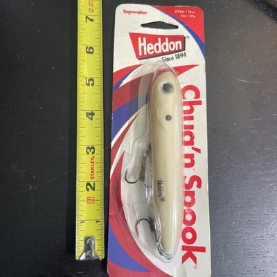 Heddon Chug'n Spook X9666427 Bone/Orange Belly 5.875" 1oz NIB - Image 1 of 4