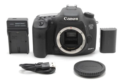 Canon EOS 7D Mark II Shuttercount7,434!! From Japan [Near Mint] #8123524A - Image 1 of 4