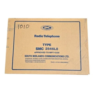 SMC 2546L8 Transceiver D 450 TO 470 Mhz Uhf 12.5 KHz Band Radio Telephone NEW - Picture 1 of 5