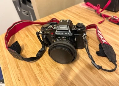 Pentax Program A Film Camera 35mm SLR + SMC  50mm f/1.7 Lens - Image 1 of 4