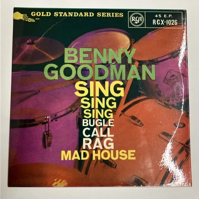 Benny Goodman – Sing, Sing, Sing - RCA Victor 7" Vinyl 1958 UK - RCX 1026 Foto 1 de 4