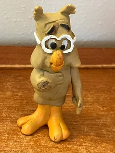 Figura de juego de vinilo Howland Owl vintage de cómic POGO - Imagen 1 de 6