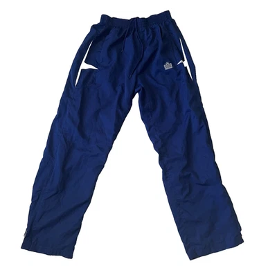 Pantalones de fútbol Admiral para hombre M azules atléticos retro entrenamiento calentamiento ropa de calle Foto 1 de 4
