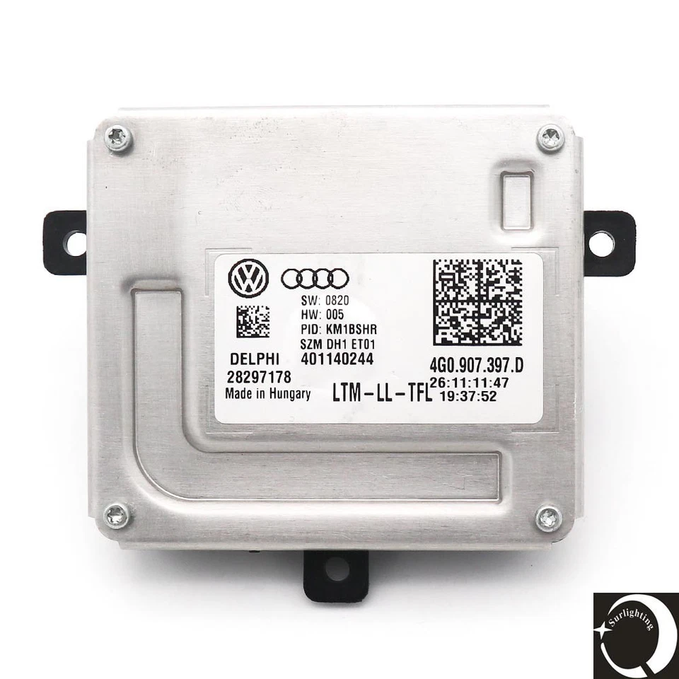 Módulo de luz de circulación diurna Delphi OEM módulo de control DRL para VW Audi 4G0.907.397.D Foto 1 de 4