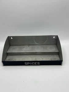 Vintage Kromex Aluminium Gewürzregal NUR 10”x5” - Bild 1 von 7