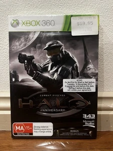 Halo Anniversary Combat Evolved Holographic Xbox 360 New Factory Sealed Hype EB - Picture 1 of 7