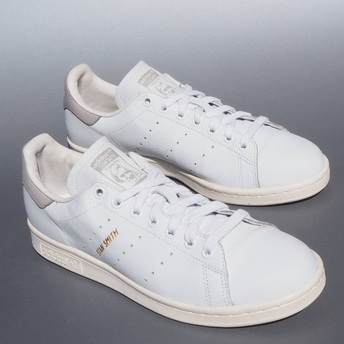 Sneaker Adidas Originals Stan Smith 2015 bianco grigio S75075 senza scatola uomo Us8