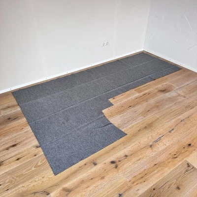 Stoff, grau meliert, 240 x 140 cm, zum Nähen für Polstermöbel - Bild 1 von 4