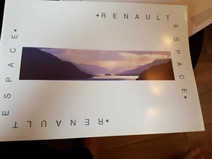 Renault Espace 40 Seiten Verkaufsprospekt Juni 1993 - Bild 1 von 7