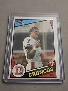 Tarjeta de novato Topps John Elway 63 1984 - Imagen 1 de 4