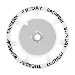 DAY DISC FOR MOVEMENT TUDOR MODEL 9450, 76200, 76213, 76214 94710 WHITE - Picture 1 of 2