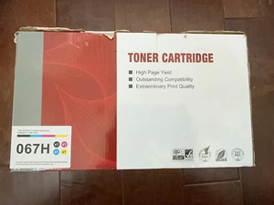 4 Stück - Tonerkartusche 067H kompatibel für Canon 067 MF653Cdw - Bild 1 von 2