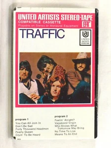 TRAFFIC - S/T VERY RARE 1968 1st cassette SEALED Steve Winwood, Dave Mason - Picture 1 of 6