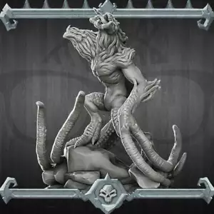 Demogorgon | Duo Daemon | Miniatura para juegos de mesa como D&D y War Gaming - Imagen 1 de 3