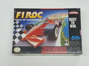 F1 ROC Super Nintendo Original Auténtico Totalmente Nuevo - Imagen 1 de 12