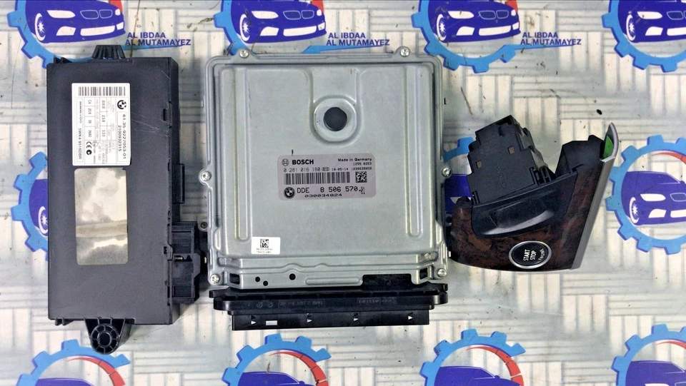 OEM BMW E70 X5 N57 3.0d 2011 UNIDAD DE CONTROL DEL MOTOR ECU SET SIN LLAVE 8506570 Foto 1 de 4