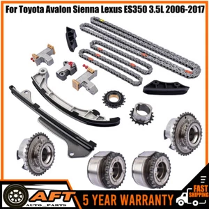 Timing Chain Kit Camshaft Sprocket For Lexus ES350 GS350 Toyota RAV4 Camry 3.5L - Foto 1 di 12