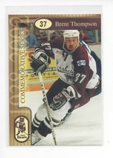 2001-02 Hershey Bears (AHL) Brent Thompson (Bridgeport Islanders)