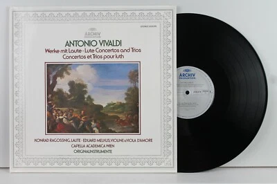 ANTONIO VIVALDI - Werke mit Laute - Konzert D-dur  für Laute, Streicher und Cont - Bild 1 von 2