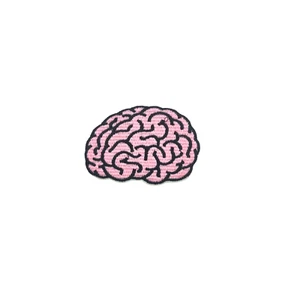 Parche Cerebro rosa Brain Termoadhesivo Plancha Calor ropa patch iron bolso - Imagen 1 de 2