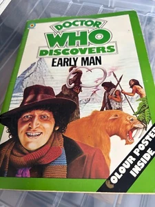 Dr Doctor Who Discovers Early Man with original Poster TARGET - Picture 1 of 2