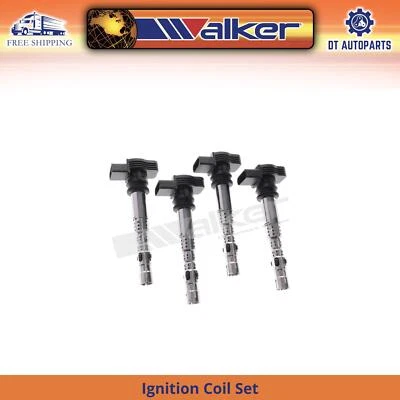 For 2009-2017 Volkswagen Tiguan 2.0L L4 Ignition Coil Set Walker  2010 2011 2012 - Image 1 of 4
