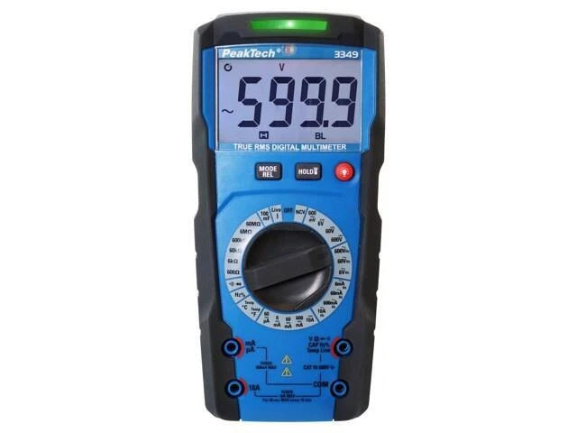 P 3349 Digitaler Multimeter LCD (6000) VDC: 60mV,600mV,6V,60V,600V PEAKTECH - Bild 1 von 1