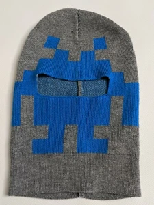 Rockets of Awesome Space Invader Alien Sombrero Tejido Cara Completa Hombre Niño - Imagen 1 de 9