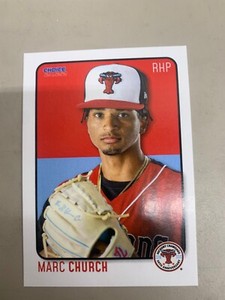 Marc Church Card 2022 Hickory Crawdads Team Card