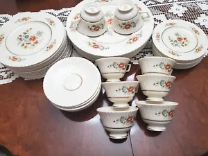 LENOX Elegant "Temple Blossom " Vintage" Dinner set service for 8 NEW 43 Pcs Tot - Picture 1 of 6