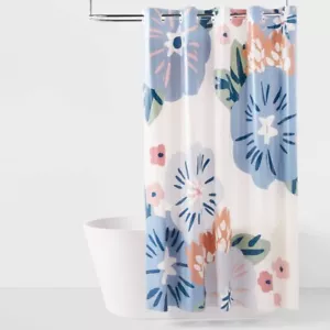 Floral Blooms Hookless Easy Install Shower Curtain - Room Essentials™ - Picture 1 of 1