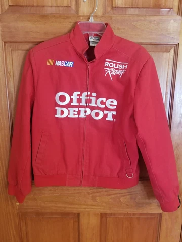 Nascar Carl Edwards Chase Authentics Ladies Jacket Large Office Depot Cover