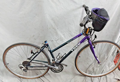 1992 Trek Multitrack 720 Hybrid Bike 17" Medium Step-Thru Steel ! - Image 1 of 4