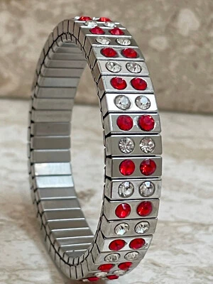 5.00 ct. t.w.  Ruby Jewelry Ruby Bracelet Bangle 40th wedding anniversary gifts - Image 1 of 4
