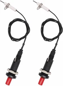 2 Stück 39 Zoll Universal Piezo Funkenzünder Druckknopf Gaskamin Grill BBQ Ofen - Bild 1 von 13