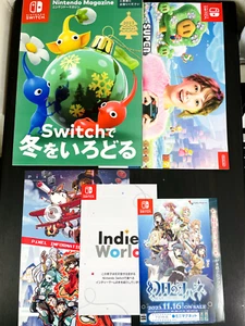 Nintendo Magazine 2023 Broschüre Set Nintendo Switch - Bild 1 von 11