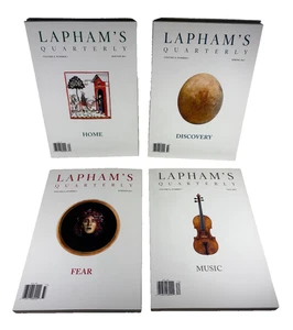 Lapham's Quarterly 2017: Vol 10, Issues 1 2 3 4, Music Home Discovery Fear - Picture 1 of 21