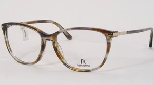 RODENSTOCK R 5328 D Brown Grey Structured UNIQUE EYEGLASSES 54-15-140mm Germany - Picture 1 of 17