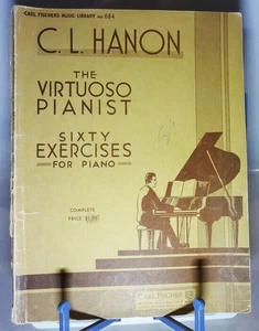 Virtuose Pianist 60 Übungen für Klavier Hanon Vintage Anleitung Carl Fischer - Bild 1 von 3