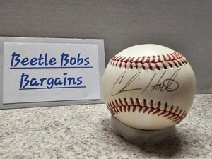 Chris Hoiles Baltimore Orioles MLB Autographed Rawlings Baseball In Case No COA - Picture 1 of 7