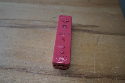 (H) OEM Pink Motion Plus Nintendo Wii Remote Controller Official RVL-036 Tested - Image 1 of 4