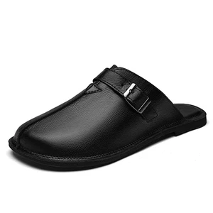  Man's Casual Shoes Slip on Lightweight Loafers Sandals Breathable Half Slippers - Picture 1 of 24