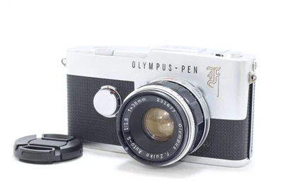 【Sin servicio en EE. UU. Como nuevo CLA'd】Cámara Olympus Pen F de medio marco con 38 mm f/1,8-#5451 Foto 1 de 4