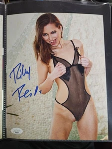 Foto firmata Riley Reid 8x10 stella adulta autografata certificato di autenticità - Foto 1 di 3