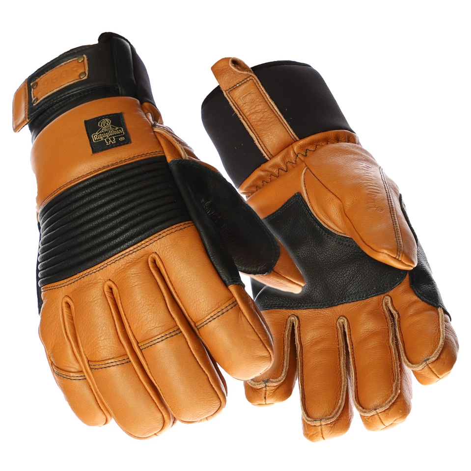 Guantes aislantes dorados RefrigiWear 54 - resistentes, repelentes al agua, -20 °F Foto 1 de 4
