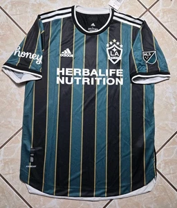 NWT Adidas LA Galaxy 2021/2022 Authentic Away MLS Soccer Jersey Mens Large - Picture 1 of 15