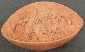 Bo Jackson Signed Autographed Football Raiders #34 JSA AW17705 - Picture 1 of 3