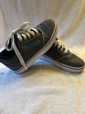Zapato de skate con ruedas HEELYS Pro 20 juvenil talla 2 gris blanco azul real Foto 1 de 4
